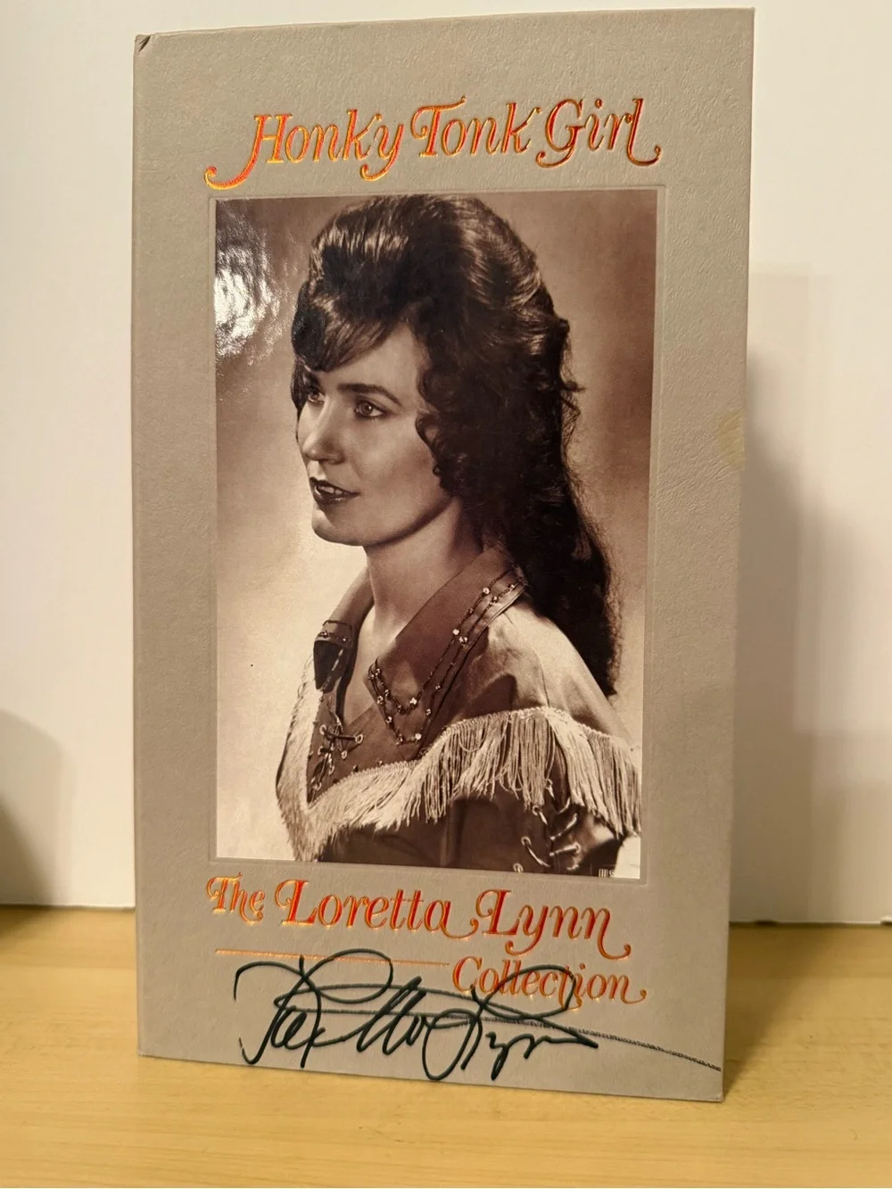Signed Loretta Lynn - Honky Tonk Girl Collectible